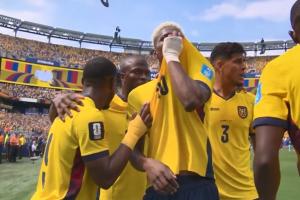 首球！厄瓜多尔本届世界杯40脚射门1进球 面对德国首次射门即进球-hy